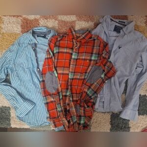 Mens Medium Button-up Bundle